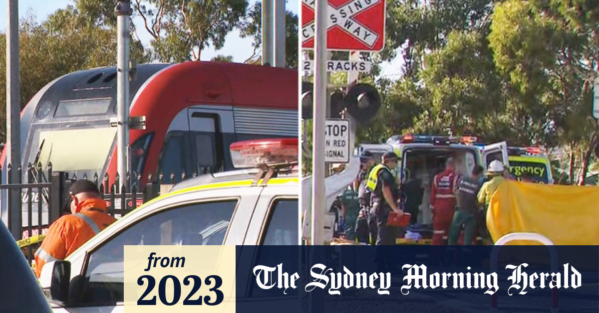 Video boy hit by train in adelaide s north